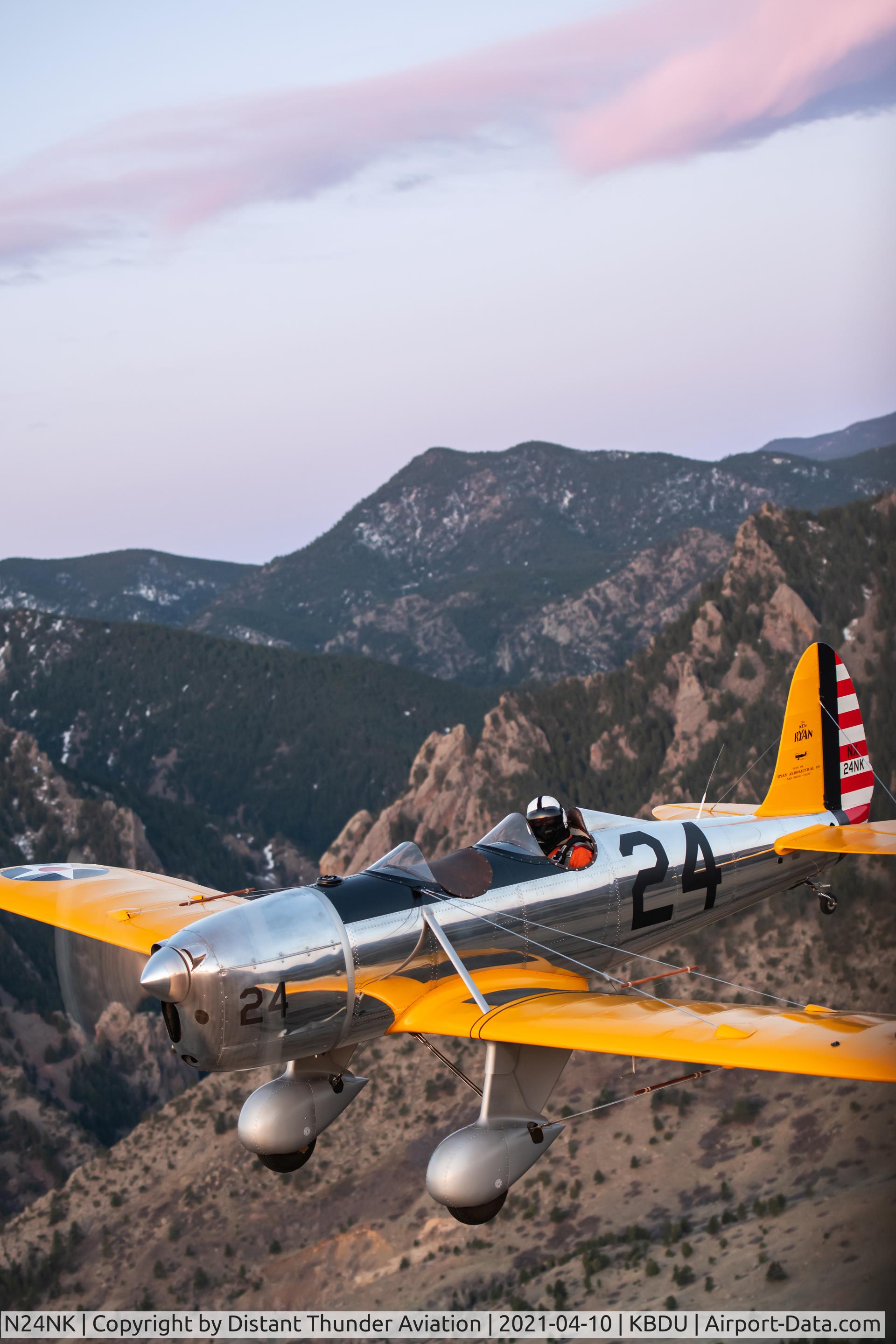 N24NK, 2019 Timber Tiger Aircraft ST-L C/N 22, Ryan ST replica kit by Timber Tiger Aircraft.