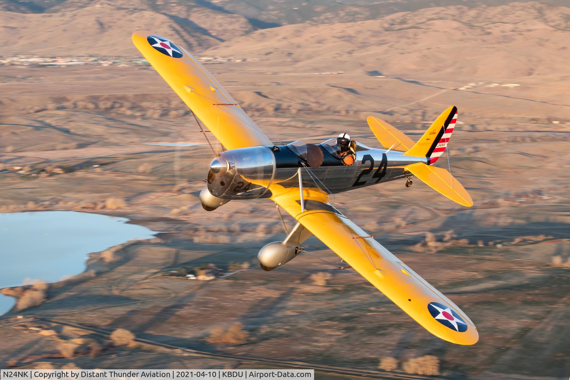 N24NK, 2019 Timber Tiger Aircraft ST-L C/N 22, Ryan ST replica kit by Timber Tiger Aircraft.