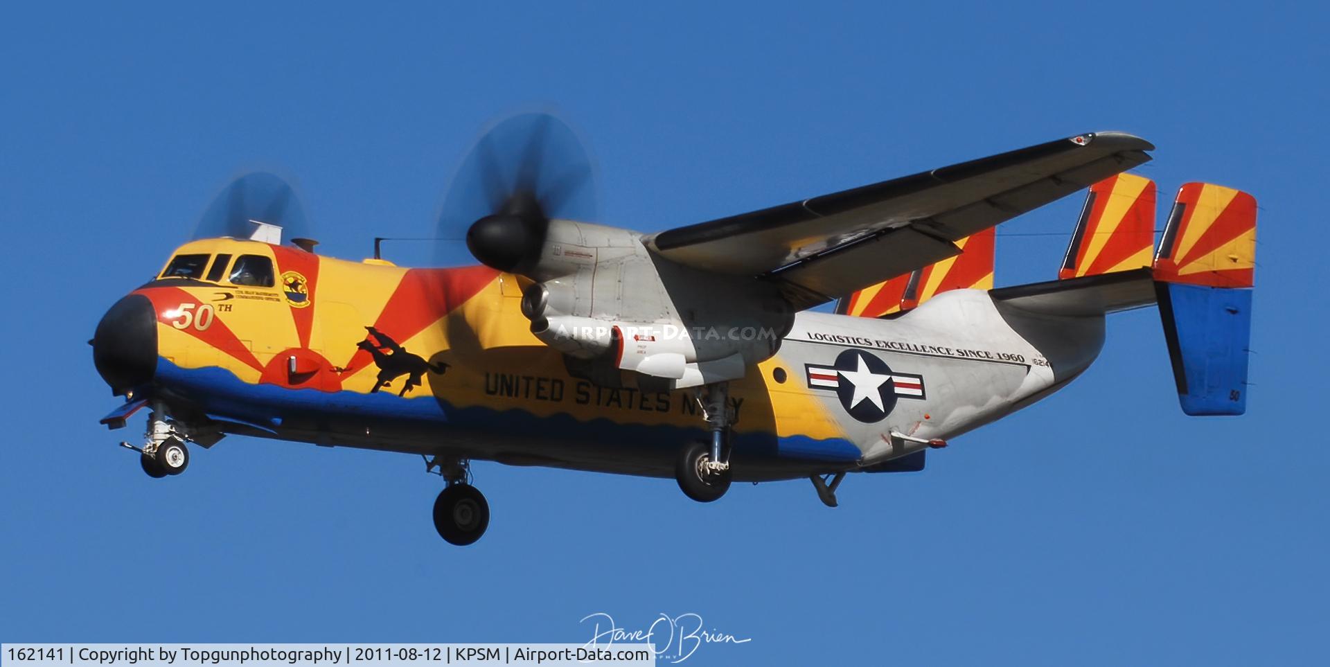 162141, 1985 Grumman C-2A Greyhound C/N 21, Nicest paint job on a C-2 I've seen yet