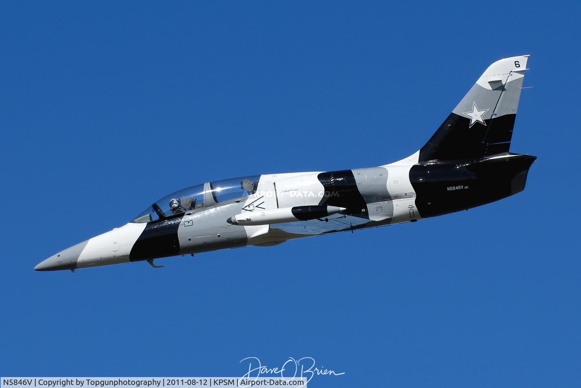 N5846V, 1984 Aero L-39C Albatros C/N 432826, Heavy Metal Jet Team