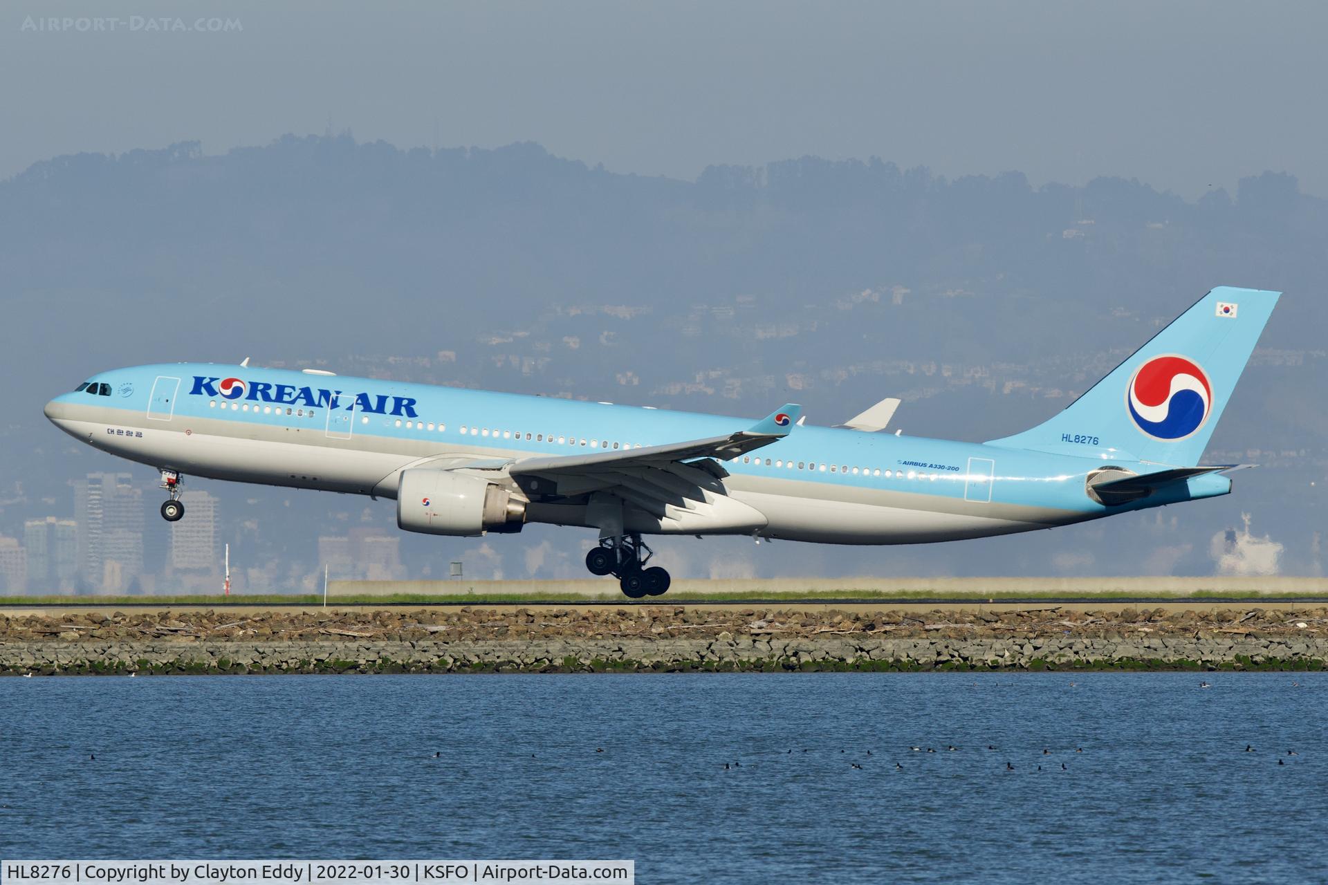 HL8276, 2013 Airbus A330-223 C/N 1393, SFO 2022.