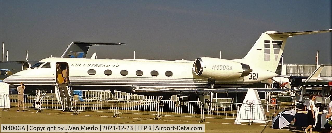 N400GA, 1987 Gulfstream Aerospace G-IV C/N 1001, Slide scan