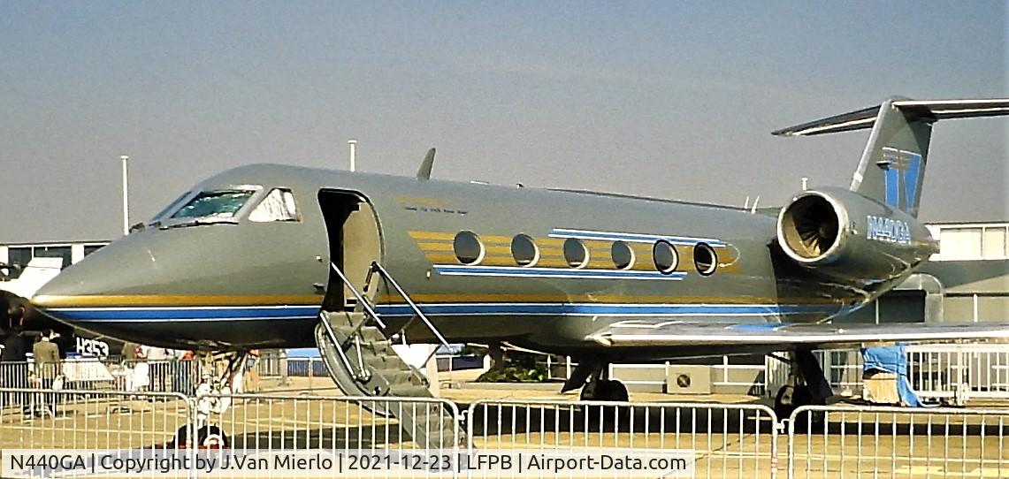 N440GA, 1986 Gulfstream Aerospace Gulfstream IV C/N 1002, Slide scan