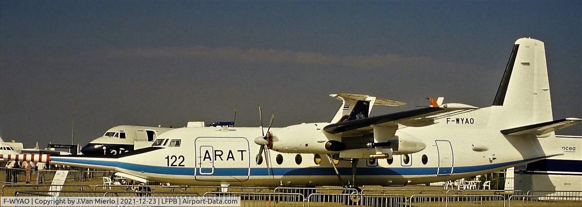 F-WYAO, 1959 Fokker F-27-700 Friendship C/N 10127, Slide scan