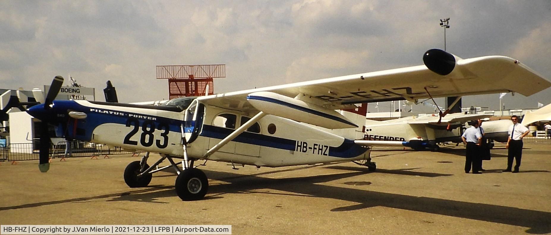 HB-FHZ, 2007 Pilatus PC-6/B2-H4 Turbo Porter C/N 840, Slide scan