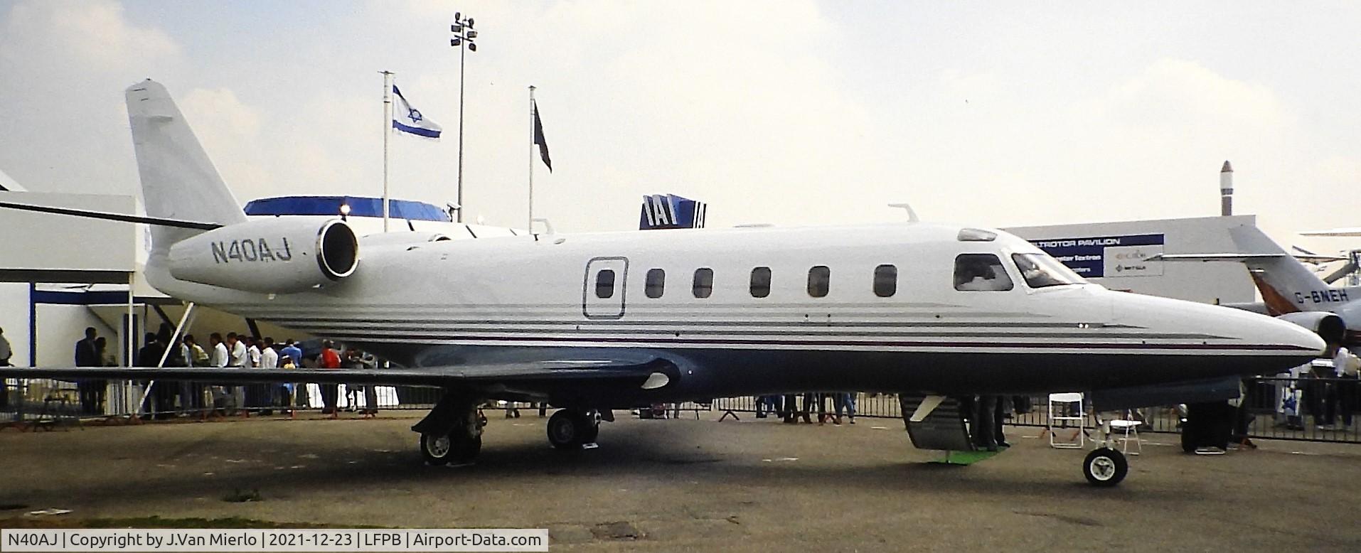 N40AJ, 1989 Israel Aircraft Industries 1125 Astra C/N 31, Slide scan