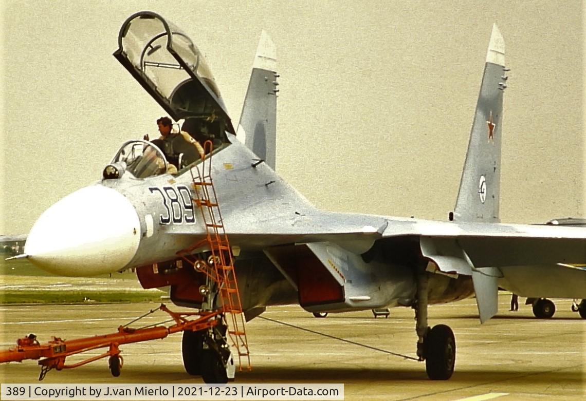 389, Sukhoi Su-27UB C/N 25389, Slide scan