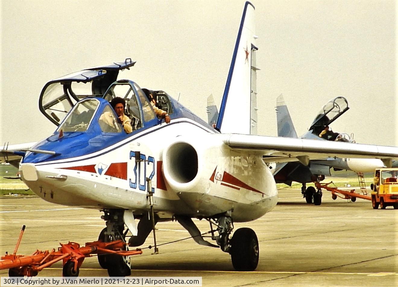 302, 1987 Sukhoi Su-28 C/N unknown, Slide scan