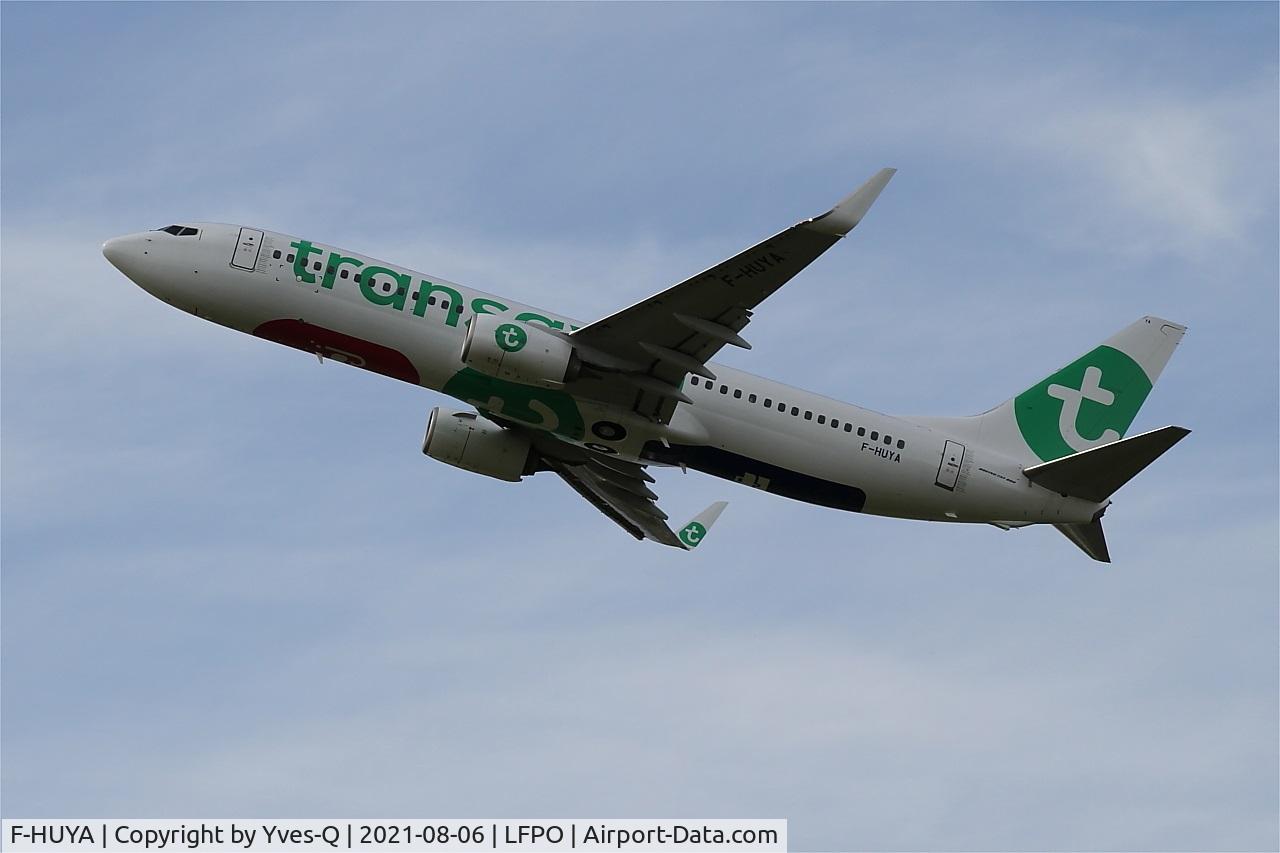 F-HUYA, 2016 Boeing 737-8JP C/N 42271, Boeing 737-8JP, Climbing from rwy 24, Paris Orly airport (LFPO-ORY)