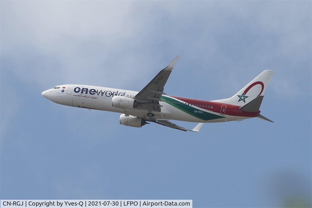 CN-RGJ, 2012 Boeing 737-8B6 C/N 33072, Boeing 737-8B6, Climbing from rwy 24, Paris-Orly airport (LFPO-ORY)