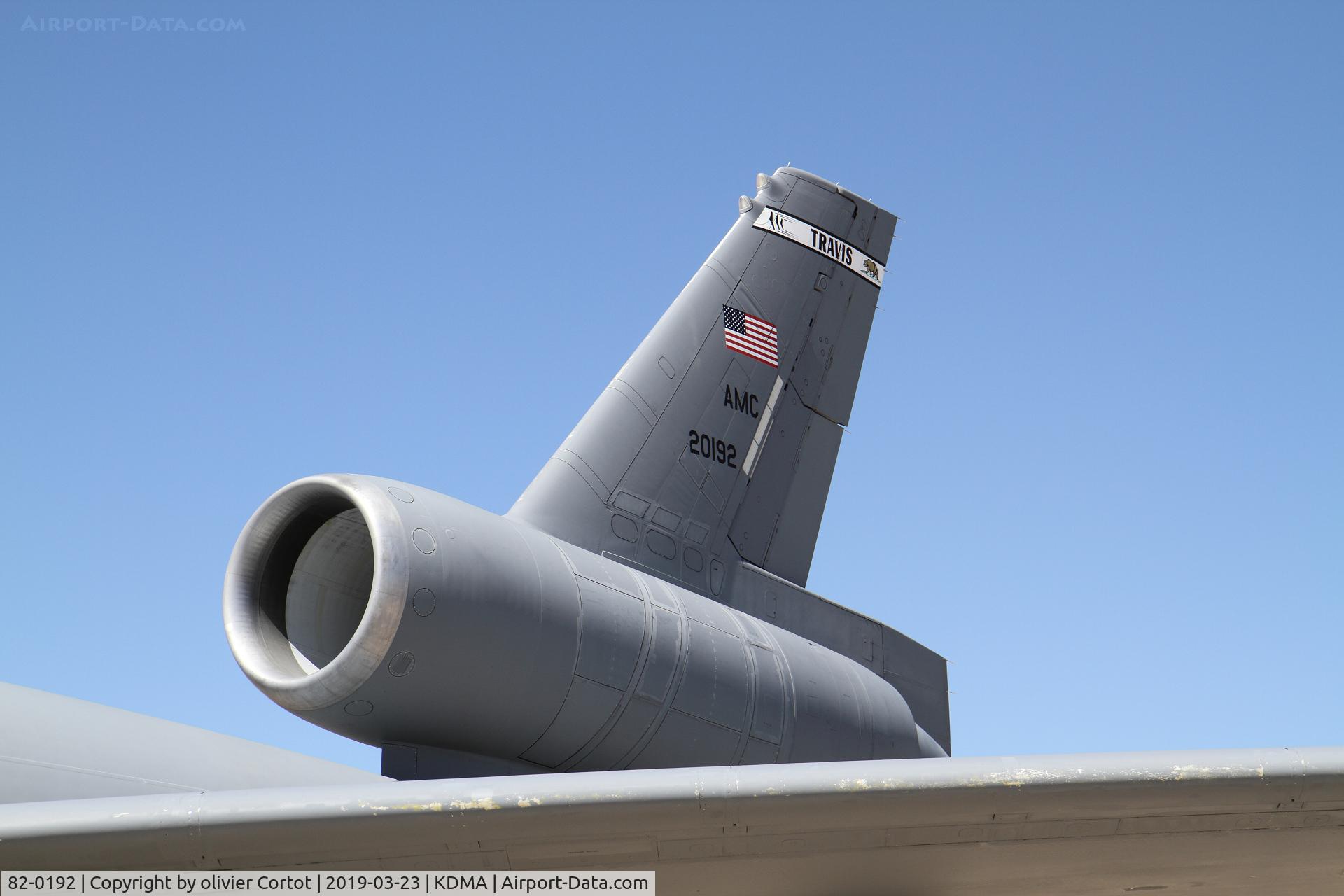 82-0192, 1983 McDonnell Douglas KC-10A Extender C/N 48214, based in Travis, California