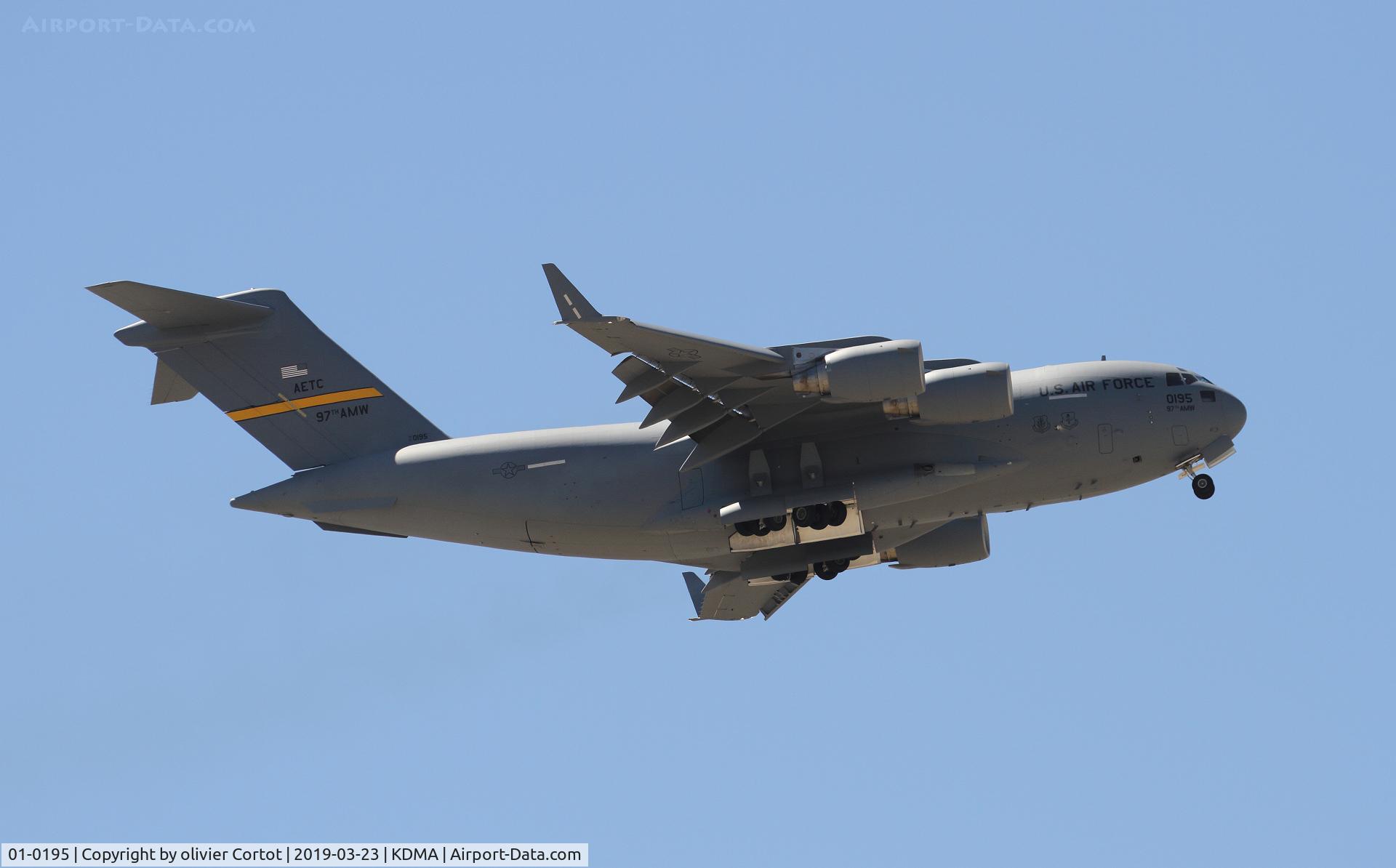 01-0195, 2001 Boeing C-17A Globemaster III C/N P-95, DM airshow 2019