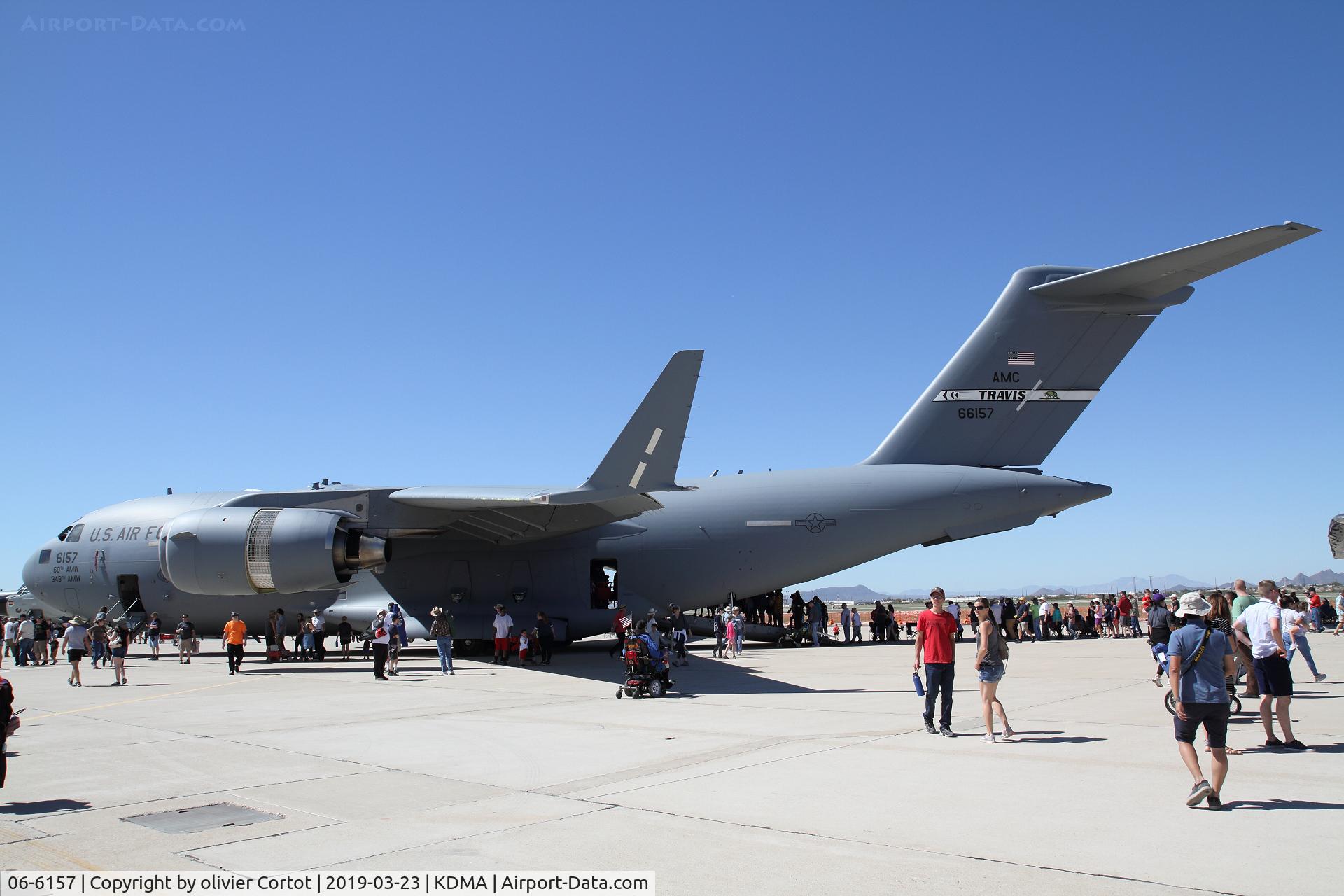 06-6157, 2006 Boeing C-17A Globemaster III C/N P-157, DM static display, 2019