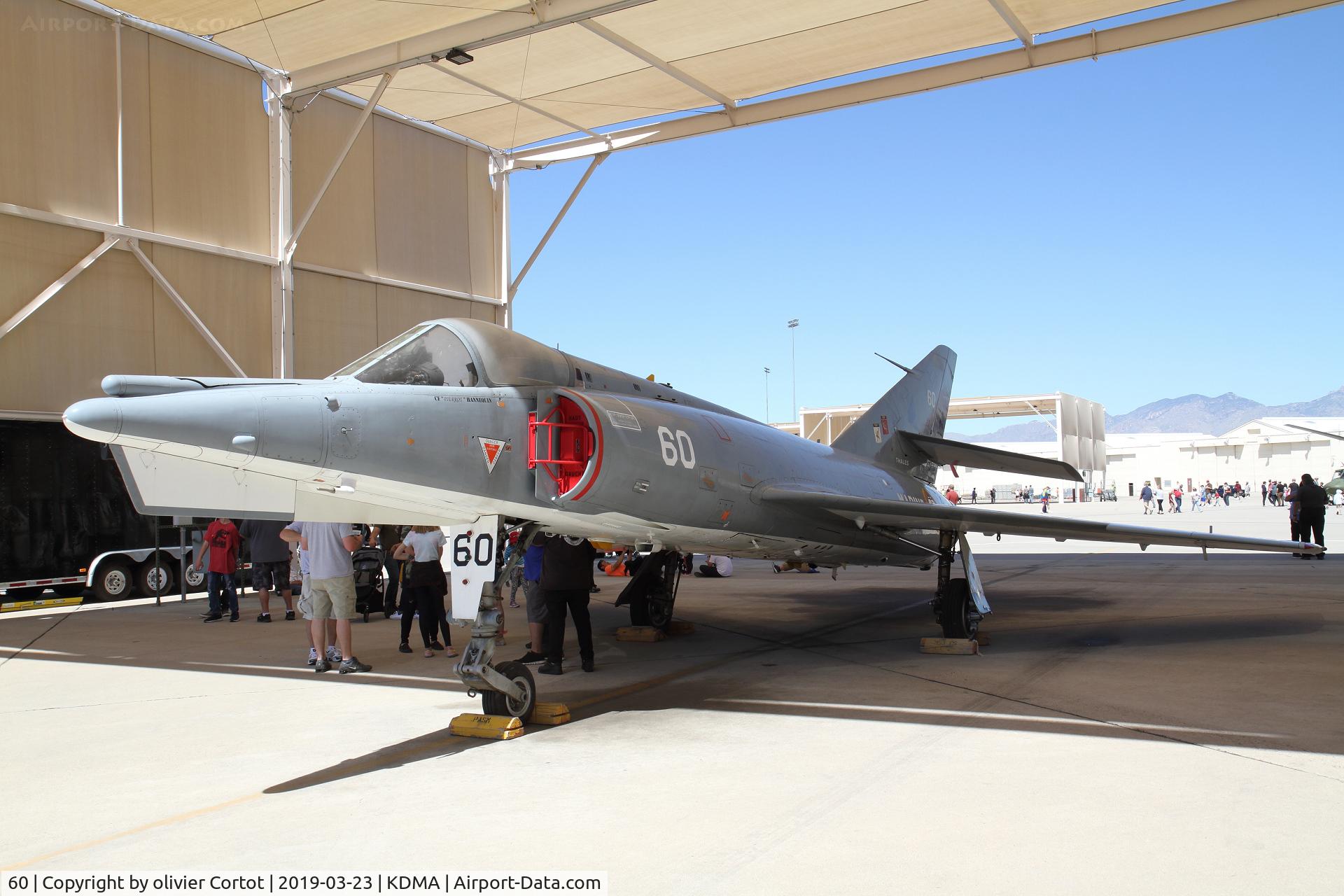 60, Dassault Etendard IV.M C/N 21, Now at the Pima air museum