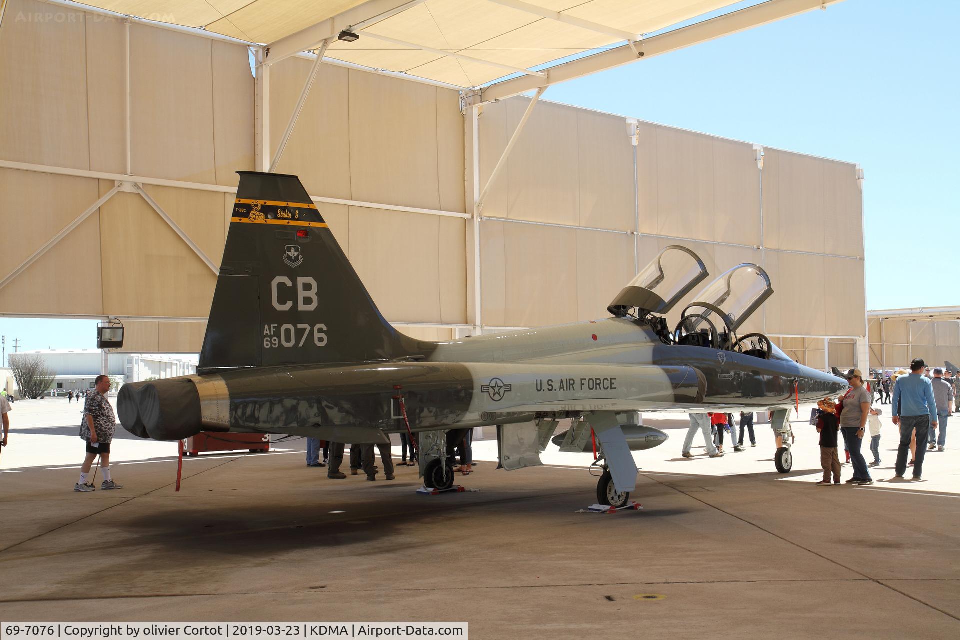 69-7076, 1969 Northrop T-38C Talon C/N T.6226, DM static display, 2019