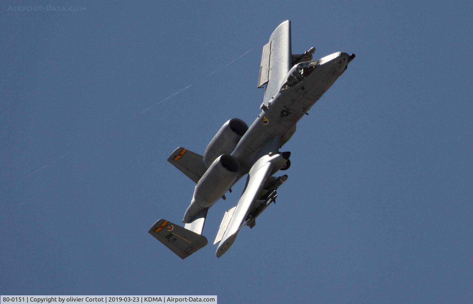 80-0151, 1980 Fairchild Republic A-10C Thunderbolt II C/N A10-0501, 2019 airshow
