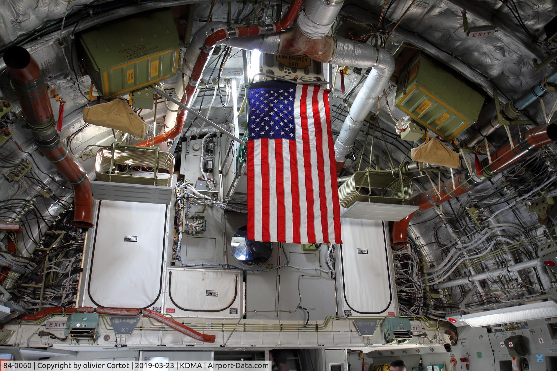 84-0060, 1984 Lockheed C-5B Galaxy C/N 500-0084, inside the beast, 2019