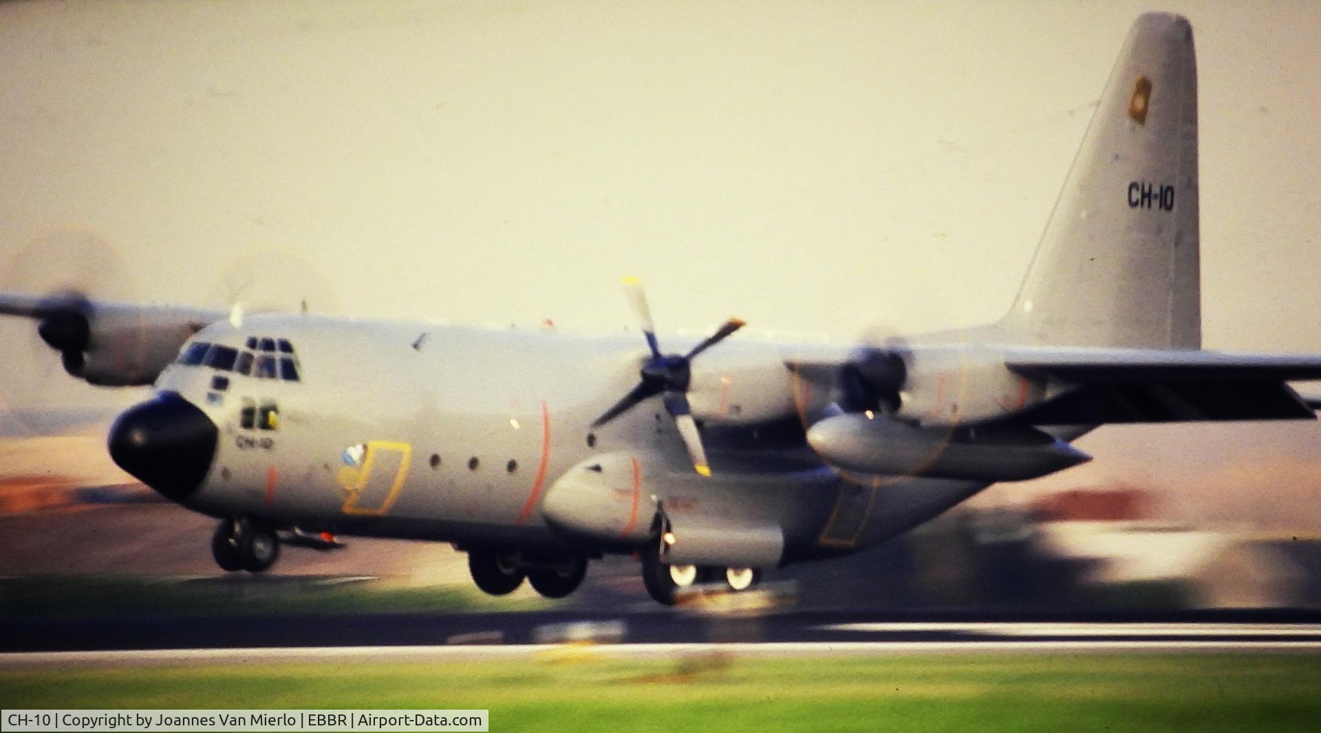 CH-10, 1972 Lockheed C-130H Hercules C/N 382-4481, Slide scan