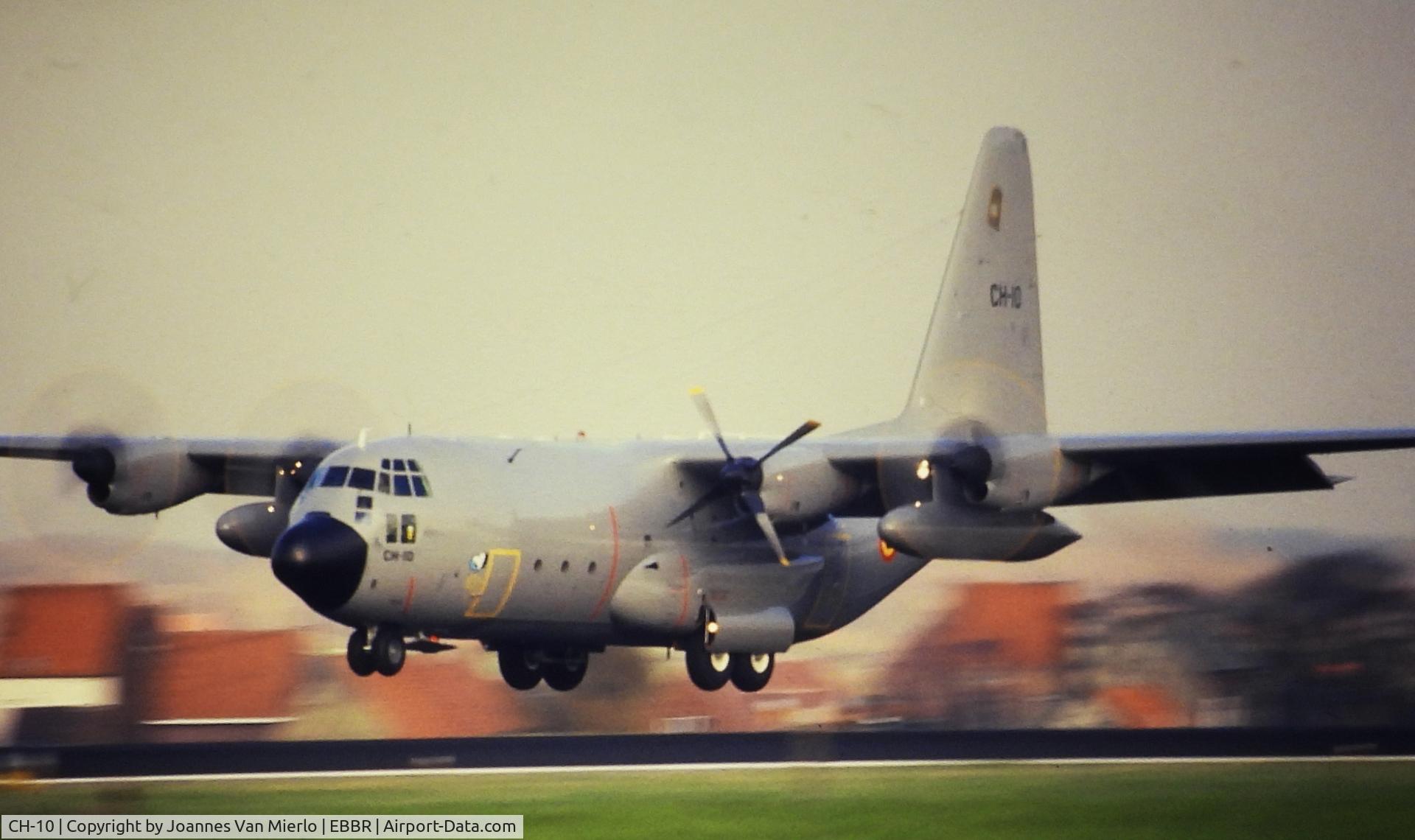 CH-10, 1972 Lockheed C-130H Hercules C/N 382-4481, Slide scan