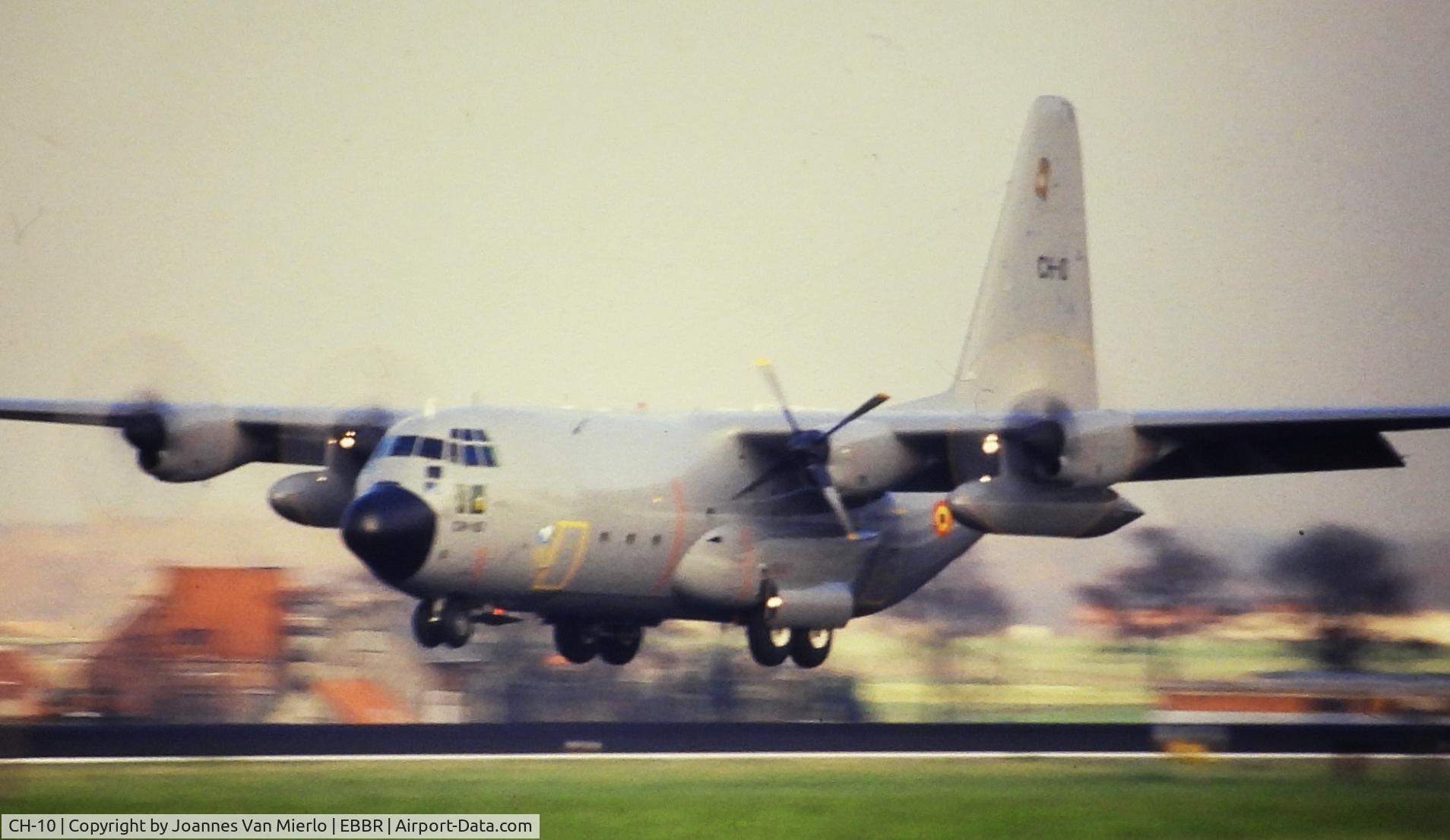 CH-10, 1972 Lockheed C-130H Hercules C/N 382-4481, Slide scan