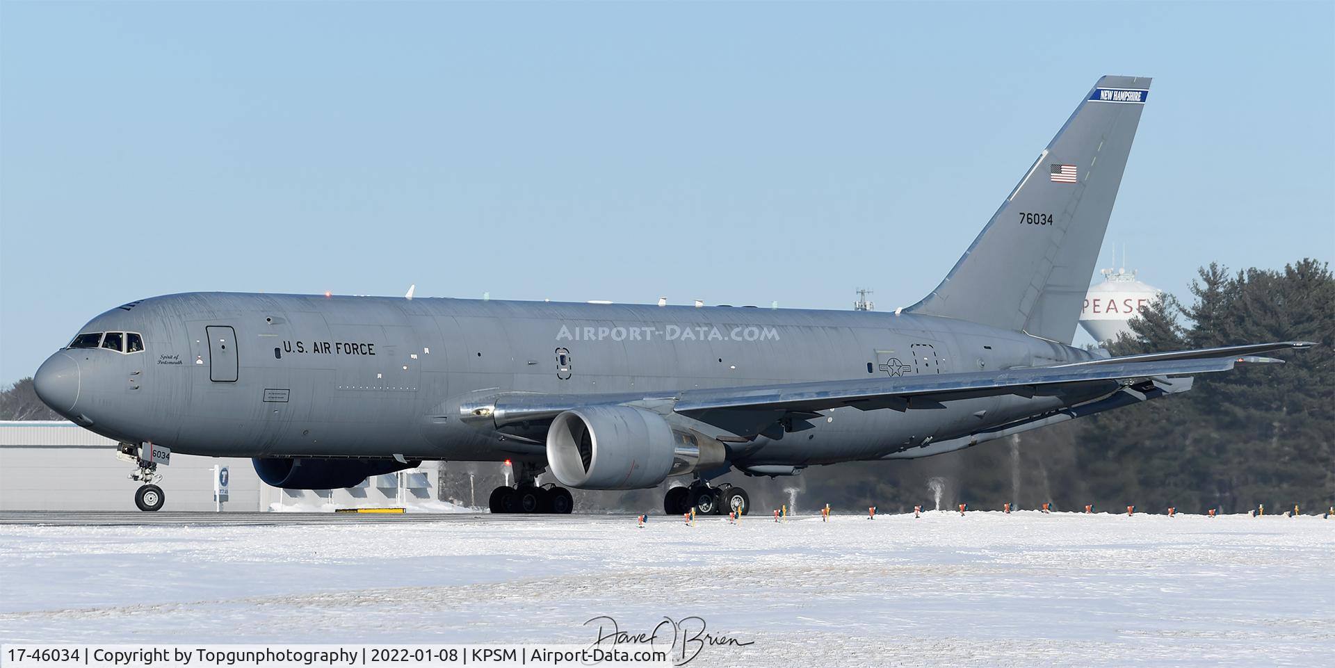 17-46034, 2018 Boeing KC-46A Pegasus C/N 34114, PACK83 taking the active