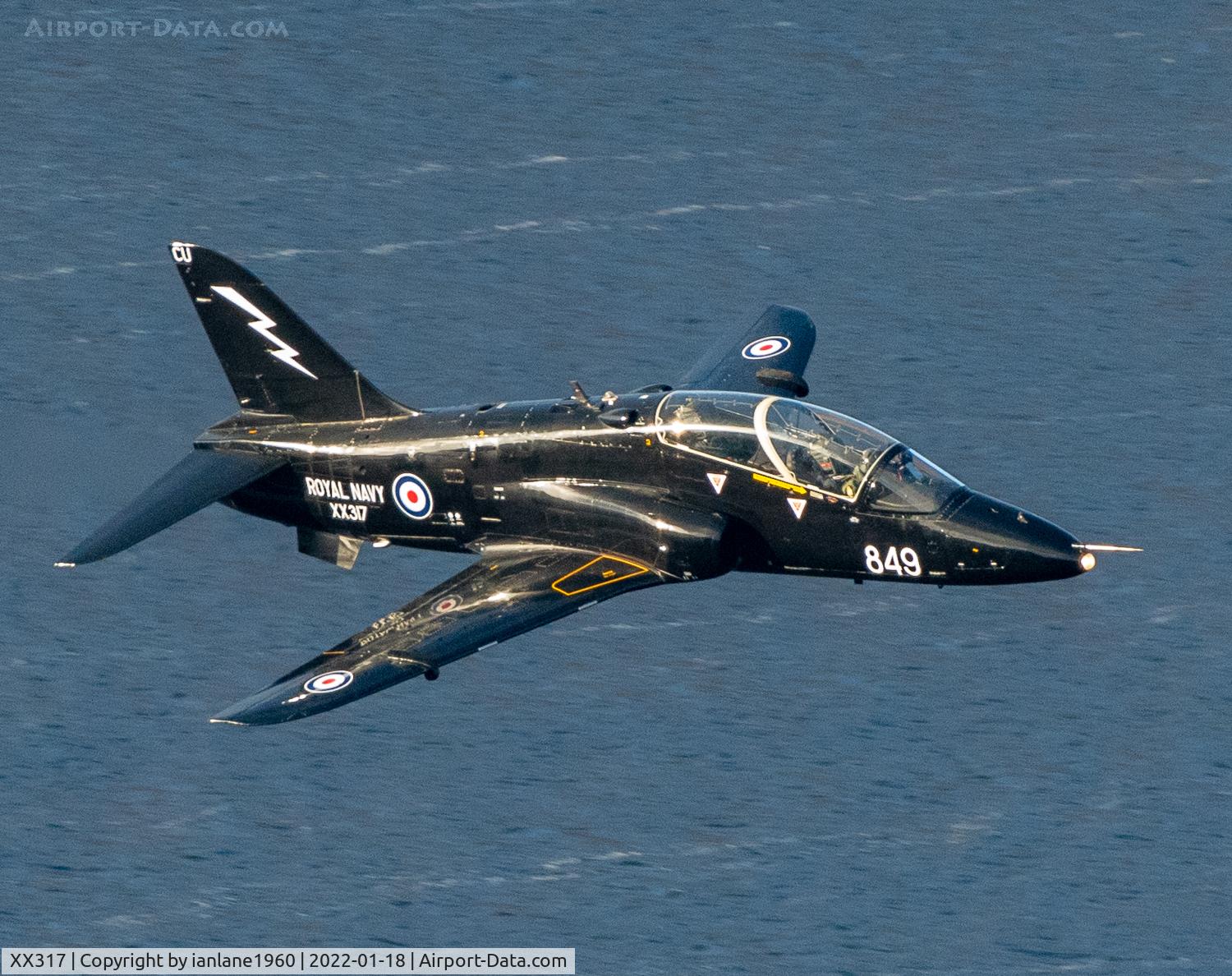 XX317, 1980 Hawker Siddeley Hawk T.1A C/N 159/312142, Ullswater