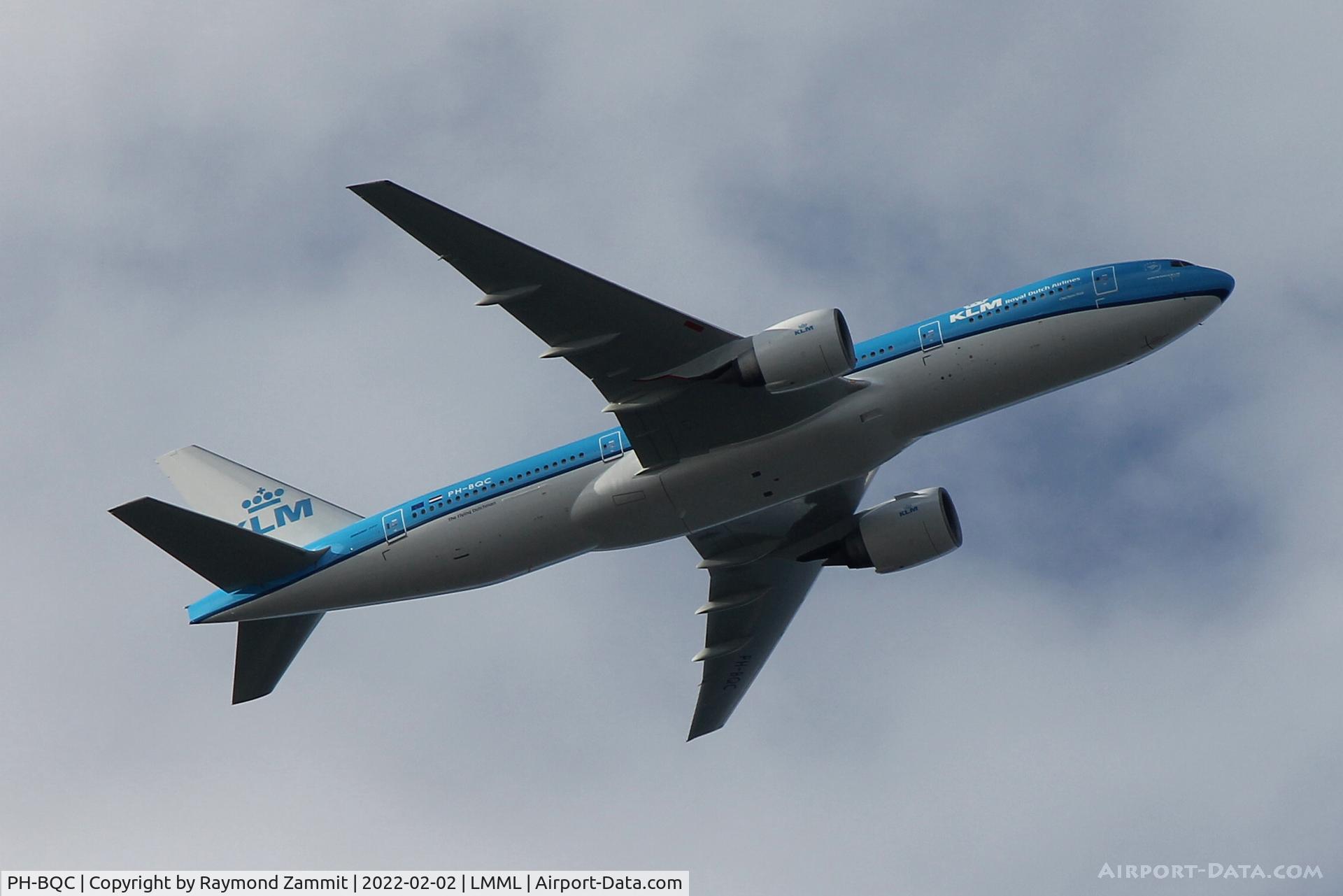 PH-BQC, 2003 Boeing 777-206/ER C/N 29397, B777 PH-BQC KLM