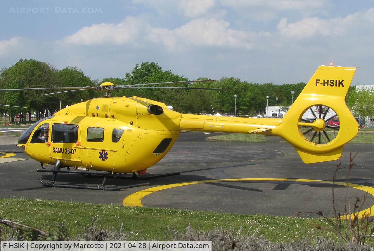 F-HSIK, 2014 Airbus Helicopters EC-145T-2 (BK-117D-2) C/N 20022, SAMU 26-07.