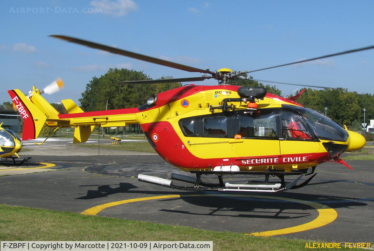 F-ZBPF, Eurocopter-Kawasaki EC-145 (BK-117C-2) C/N 9012, DRAGON 50.