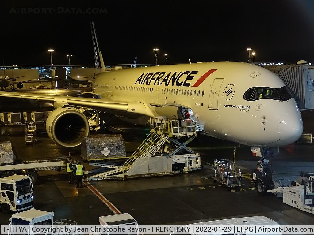 F-HTYA, 2019 Airbus A350-941 C/N 331, Air France 
