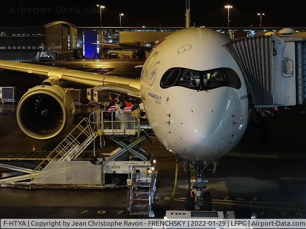 F-HTYA, 2019 Airbus A350-941 C/N 331, Air France 