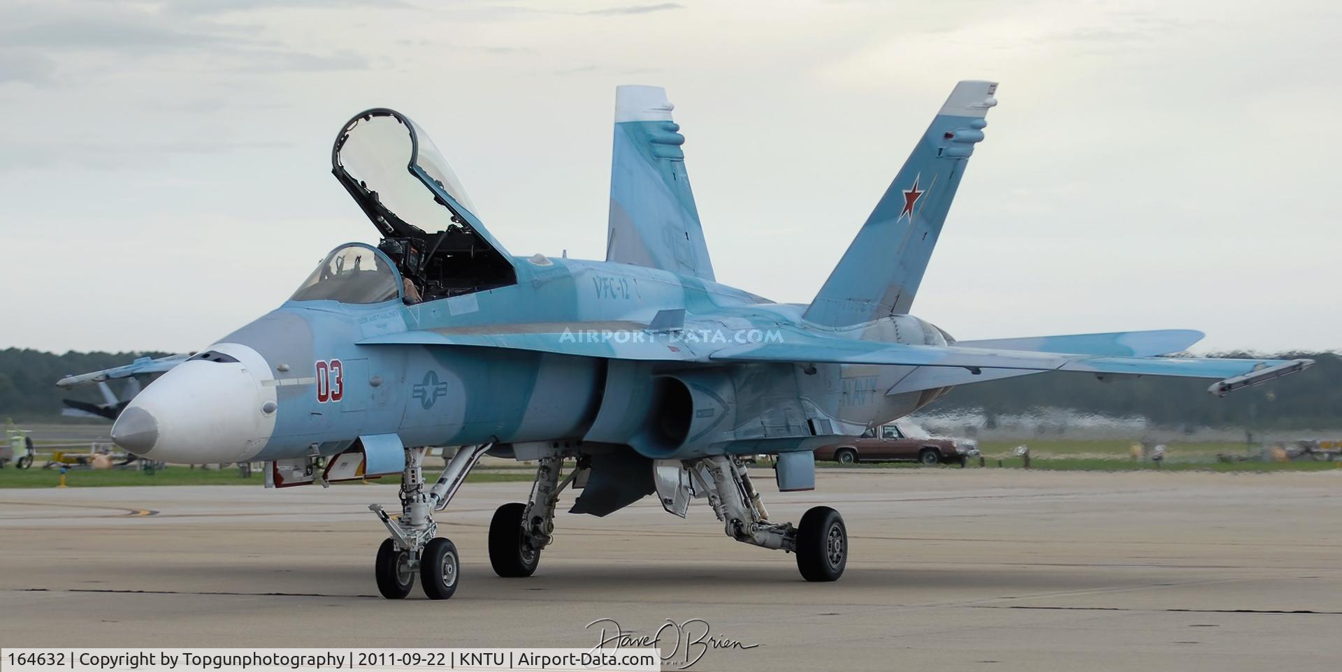 164632, McDonnell Douglas F/A-18C Hornet C/N 1049/C261, AMBUSH 03