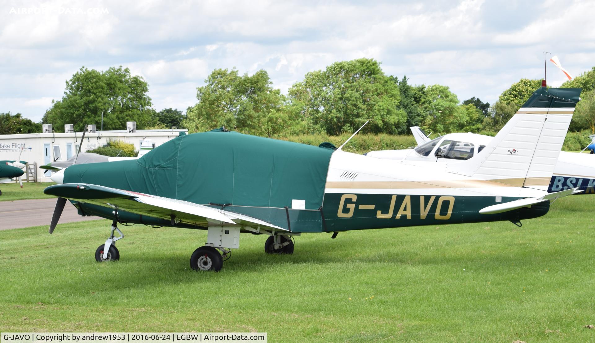 G-JAVO, 1979 Piper PA-28-161 Warrior C/N 28-8016130, G-JAVO at Wellsbourne Montford.