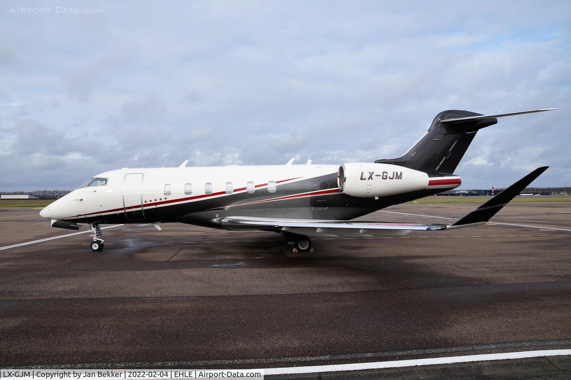 LX-GJM, 2019 Bombardier Challenger 350 (BD-100-1A10) C/N 20830, Lelystad Airport
