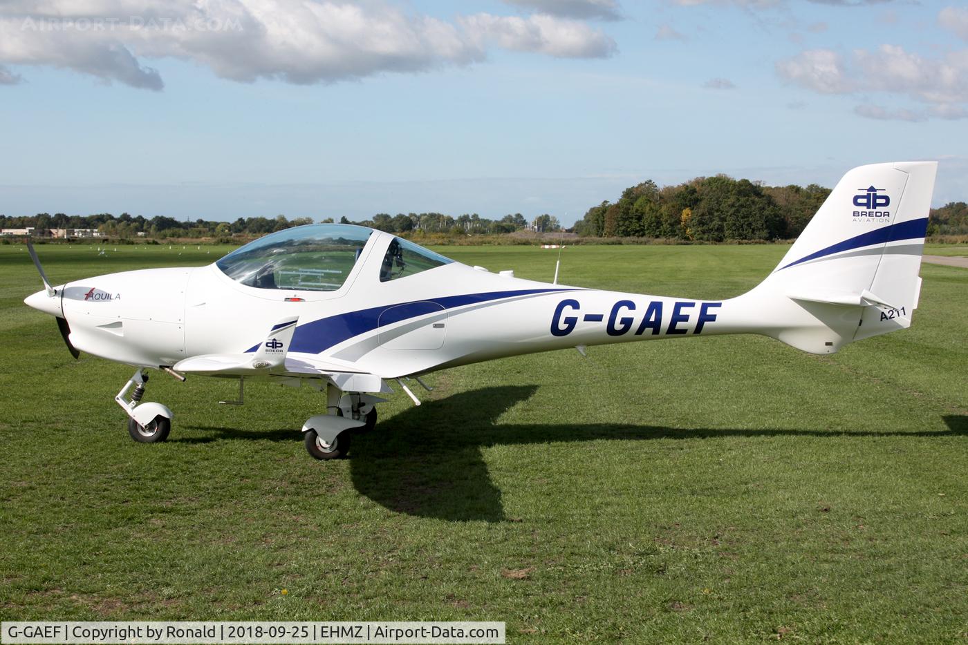 G-GAEF, 2018 Aquila AT01-100A C/N AT01-100A-353, at ehmz