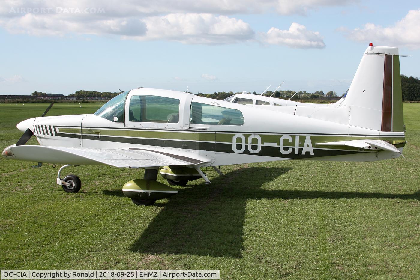 OO-CIA, 1975 Grumman American AA-5 Traveler Traveler C/N AA5-0705, at ehmz