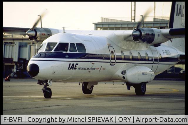 F-BVFI, 1965 Nord 262A-44 C/N 14, Le Nord 262 F-BVFI appartenant à l'époque à la compagnie Industries Air Charter