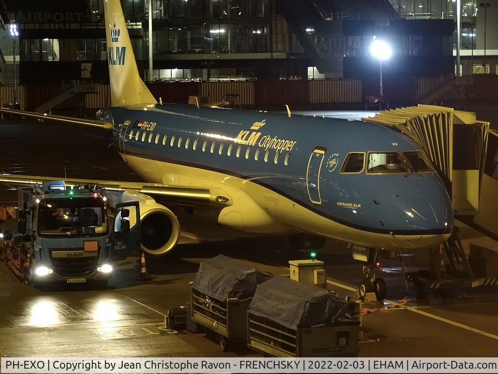 PH-EXO, 2017 Embraer 175STD (ERJ-170-200STD) C/N 17000668, KLM Cityhopper