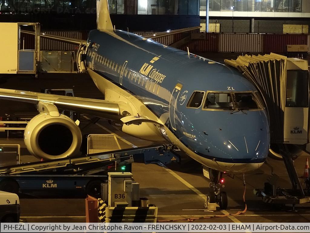 PH-EZL, 2010 Embraer 190LR (ERJ-190-100LR) C/N 19000334, KLM Cityhopper