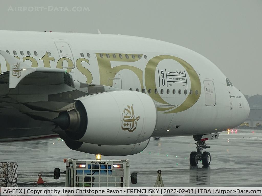 A6-EEX, 2014 Airbus A380-861 C/N 154, Emirates, Year of the Fiftieth Livery