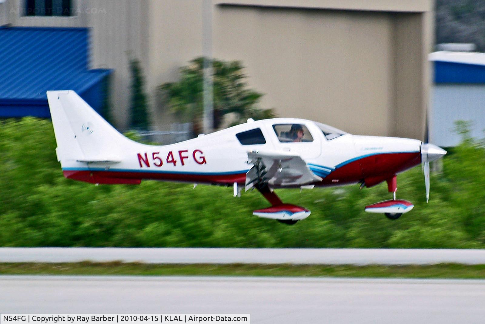 N54FG, 2006 Columbia Aircraft Mfg LC41-550FG C/N 41647, N54FG   Columbia Aircraft 400 LC41-550FG [41647] Lakeland-Linder~N 15/04/2010