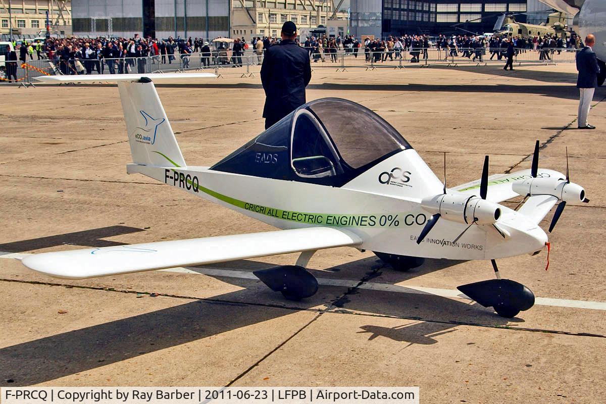 F-PRCQ, Colomban MC-15 Cri-Cri (Cricket) C/N 171, F-PRCQ   Colomban MC-15 Cri-Cri [171] (Eco Avia) Paris-Le Bourget~F 23/06/2011