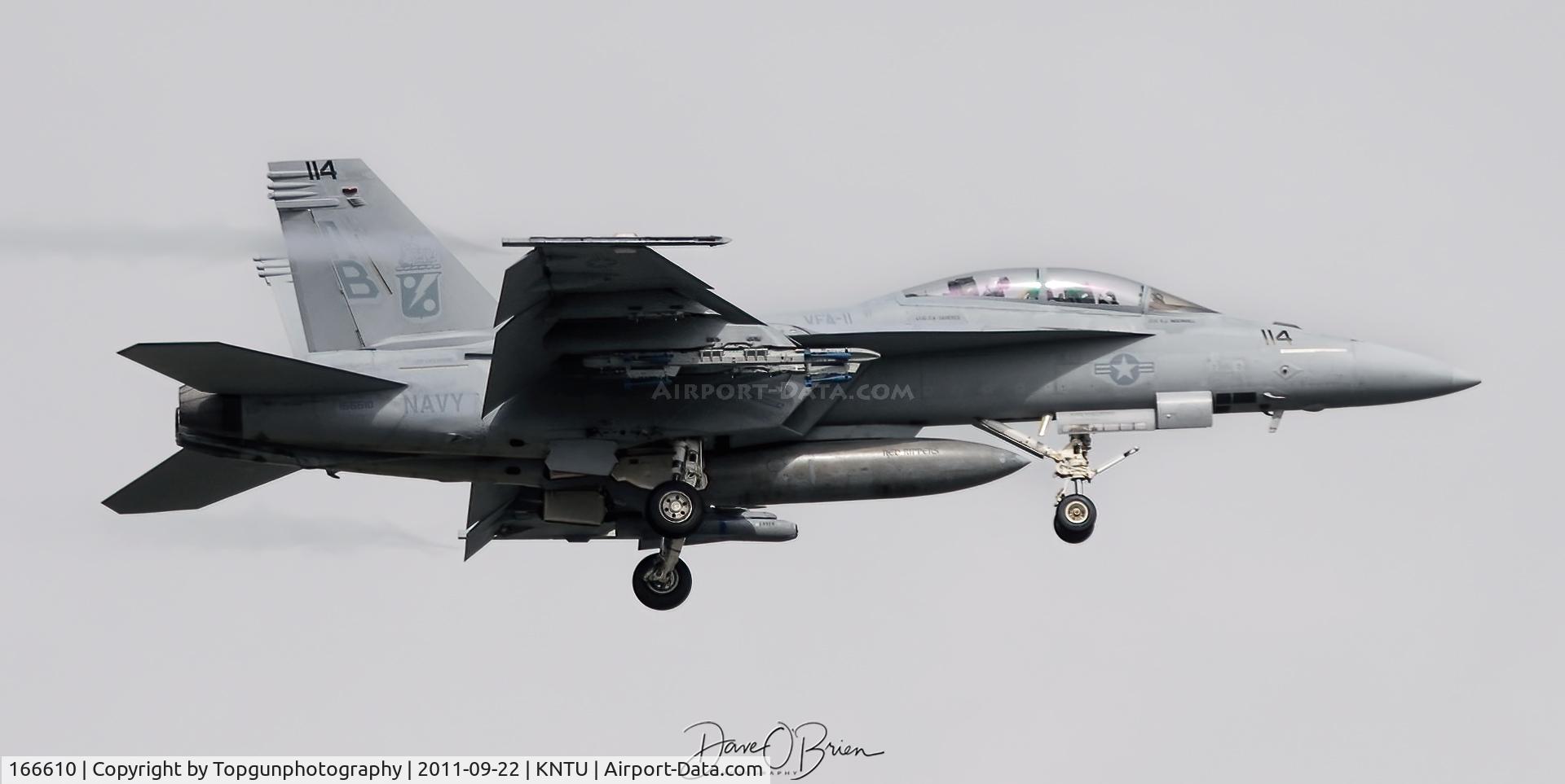 166610, Boeing F/A-18F Super Hornet C/N F103, Fleet Flyby