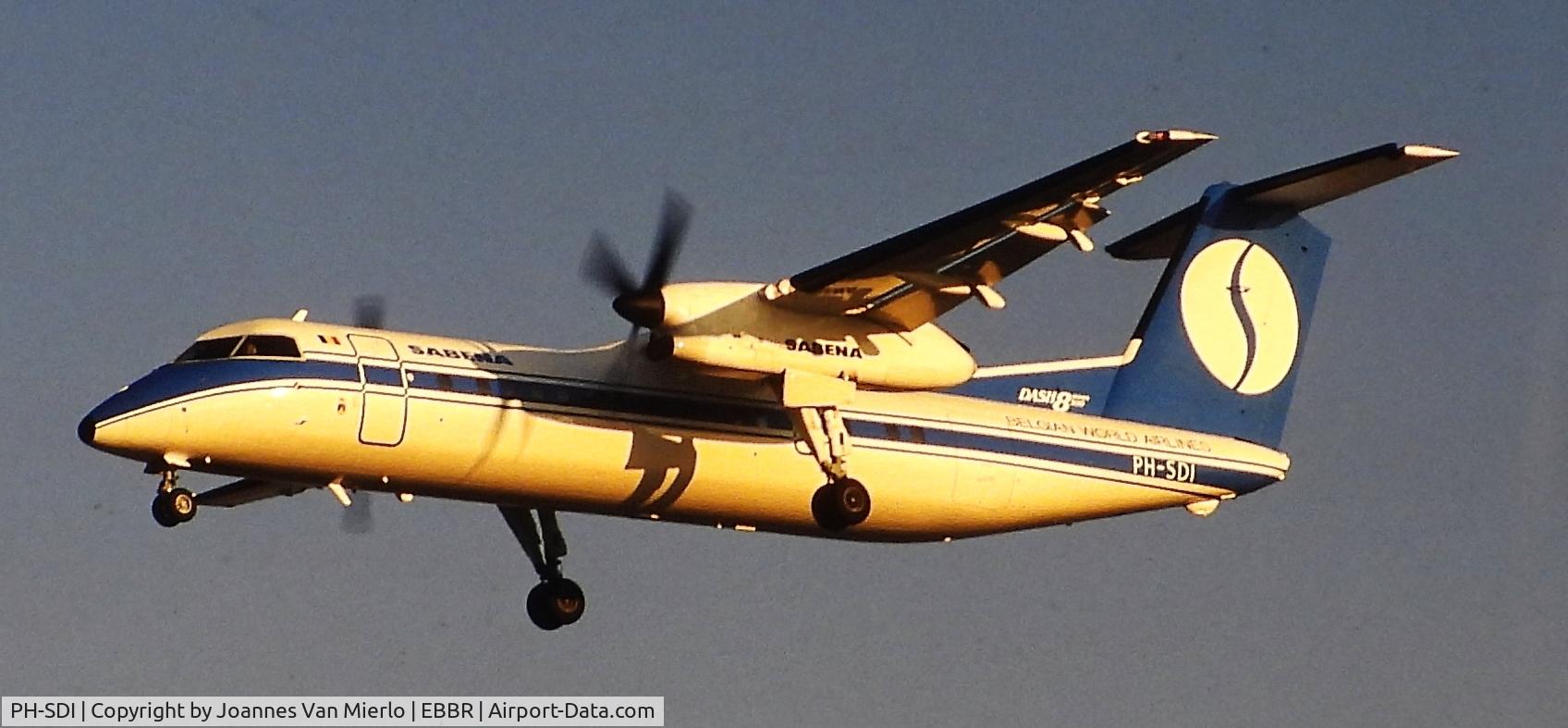 PH-SDI, 1990 De Havilland Canada DHC-8-311 Dash 8 C/N 216, Slide scan