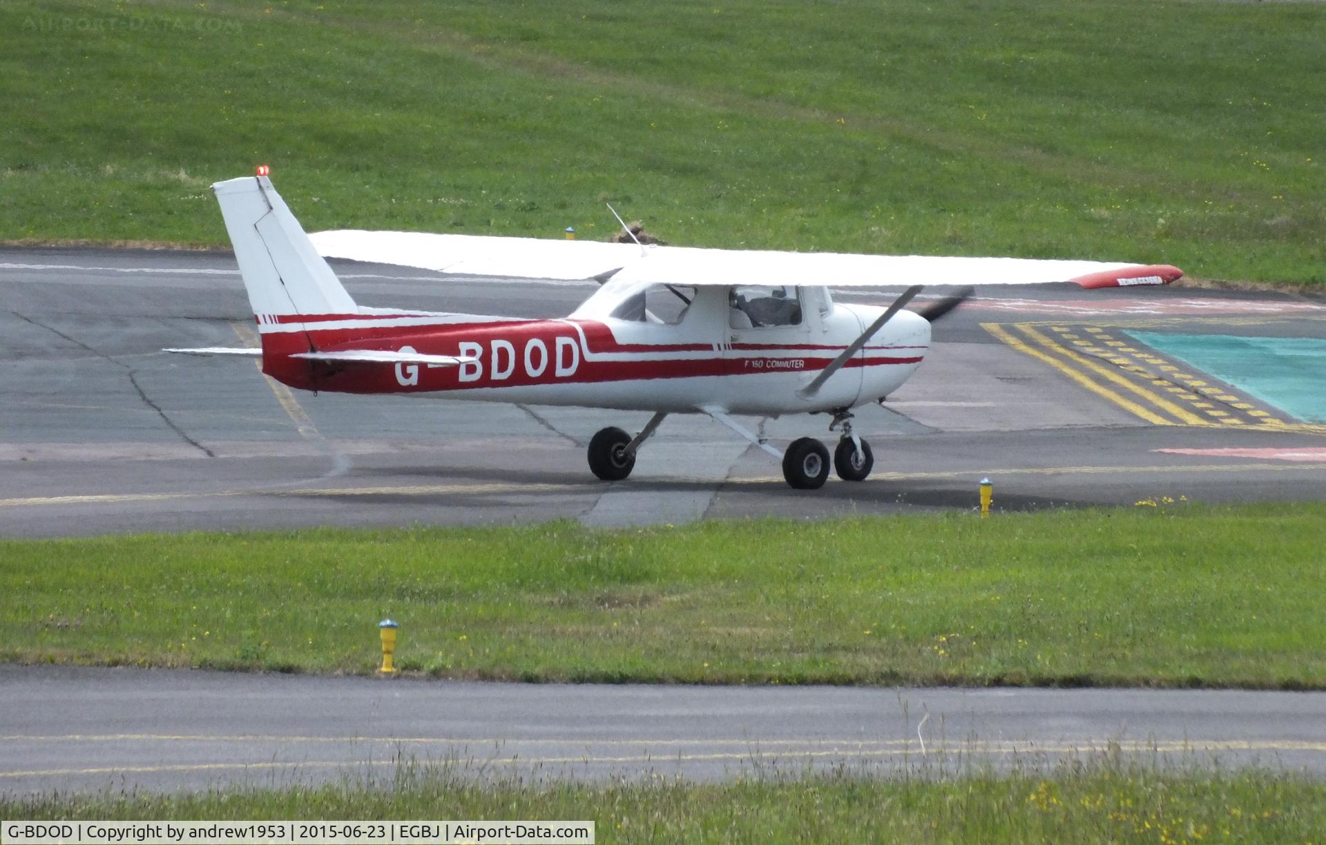 G-BDOD, 1975 Reims F150M C/N 1266, G-BDOD at Gloucestershire Airport.