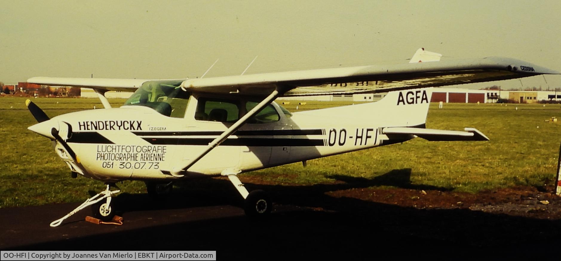 OO-HFI, 1979 Cessna C172N SkyHawk C/N 17272136, Slide scan