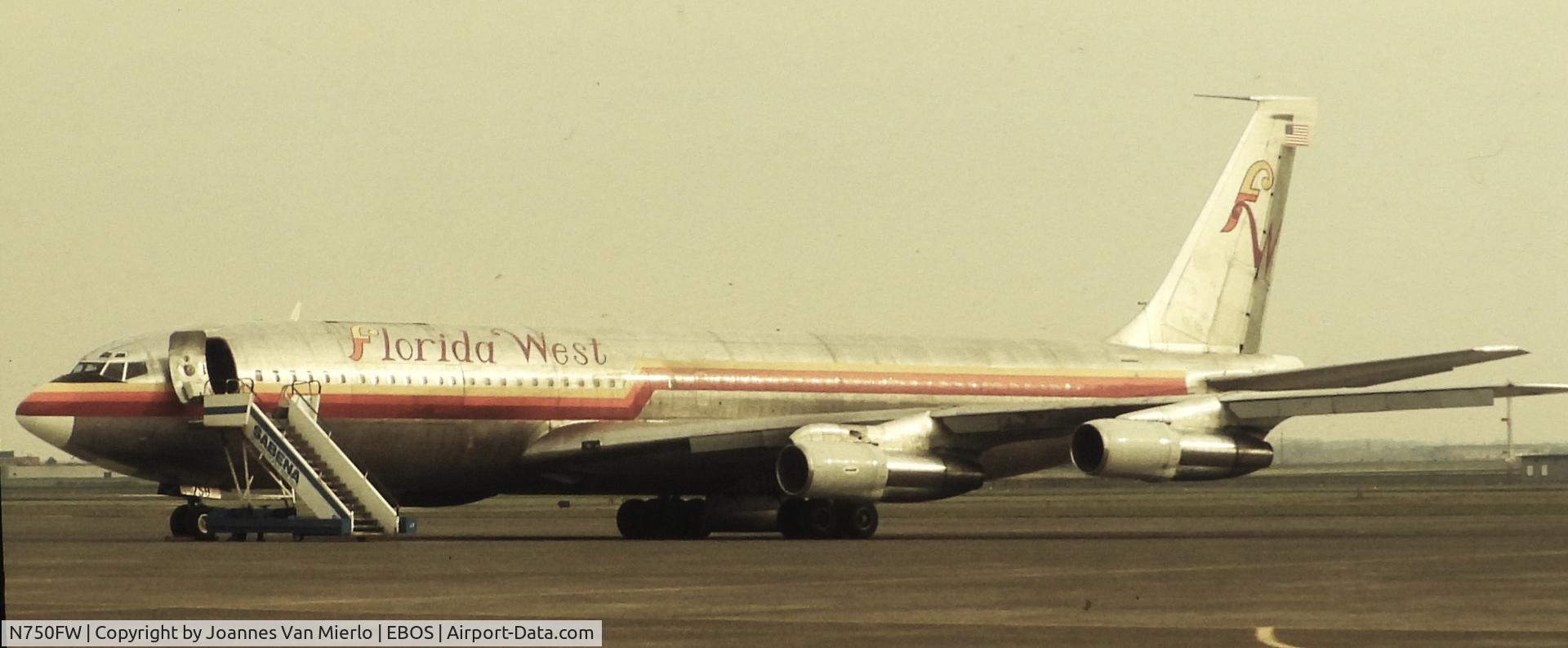 N750FW, Boeing 707-324C C/N 19353, Slide scan