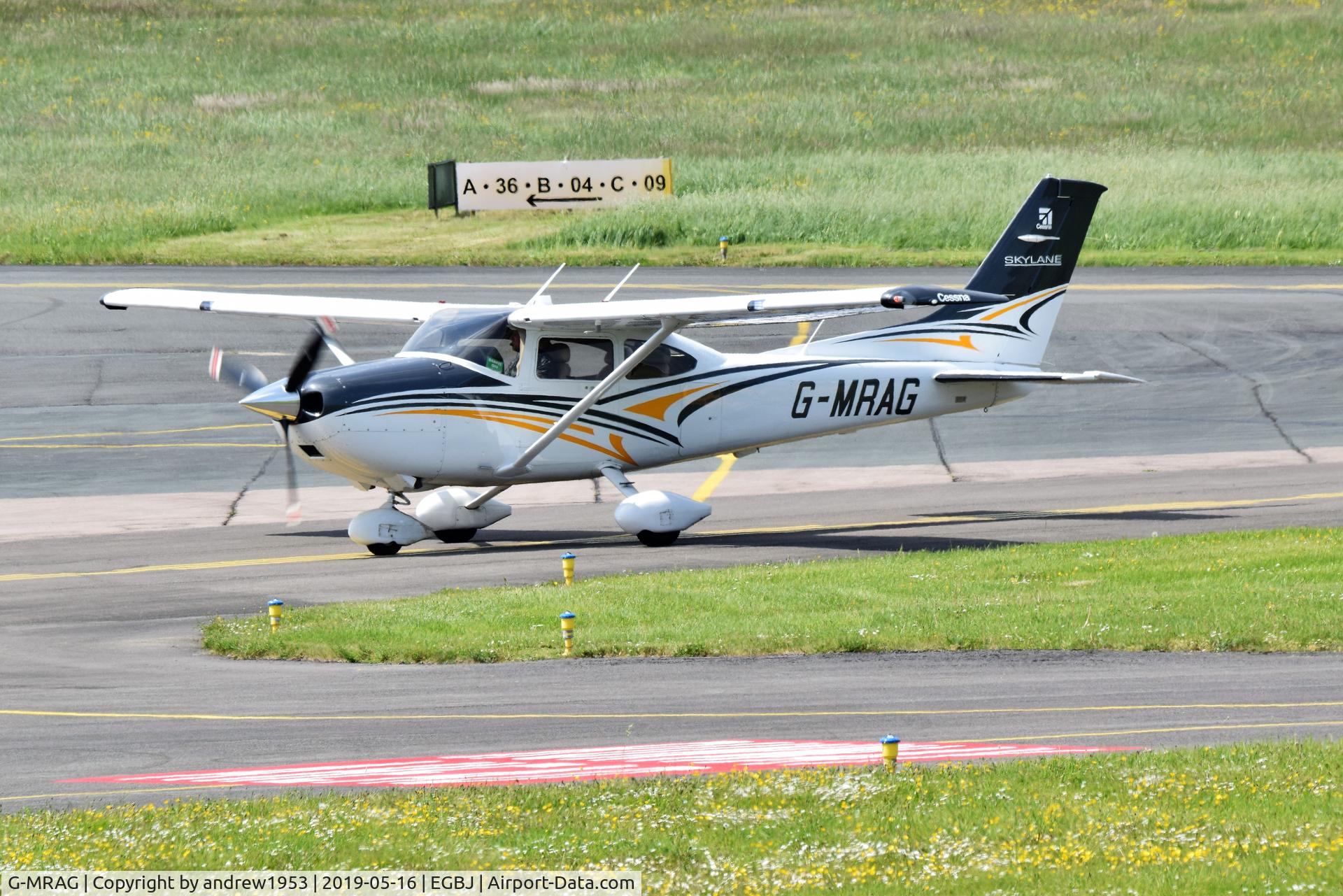 G-MRAG, 2015 Cessna 182T Skylane Skylane C/N 18282414, G-MRAG at Gloucestershire Airport.