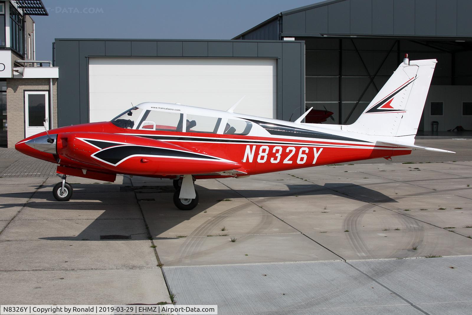 N8326Y, 1967 Piper PA-30 Twin Comanche Twin Comanche C/N 30-1468, at ehmz