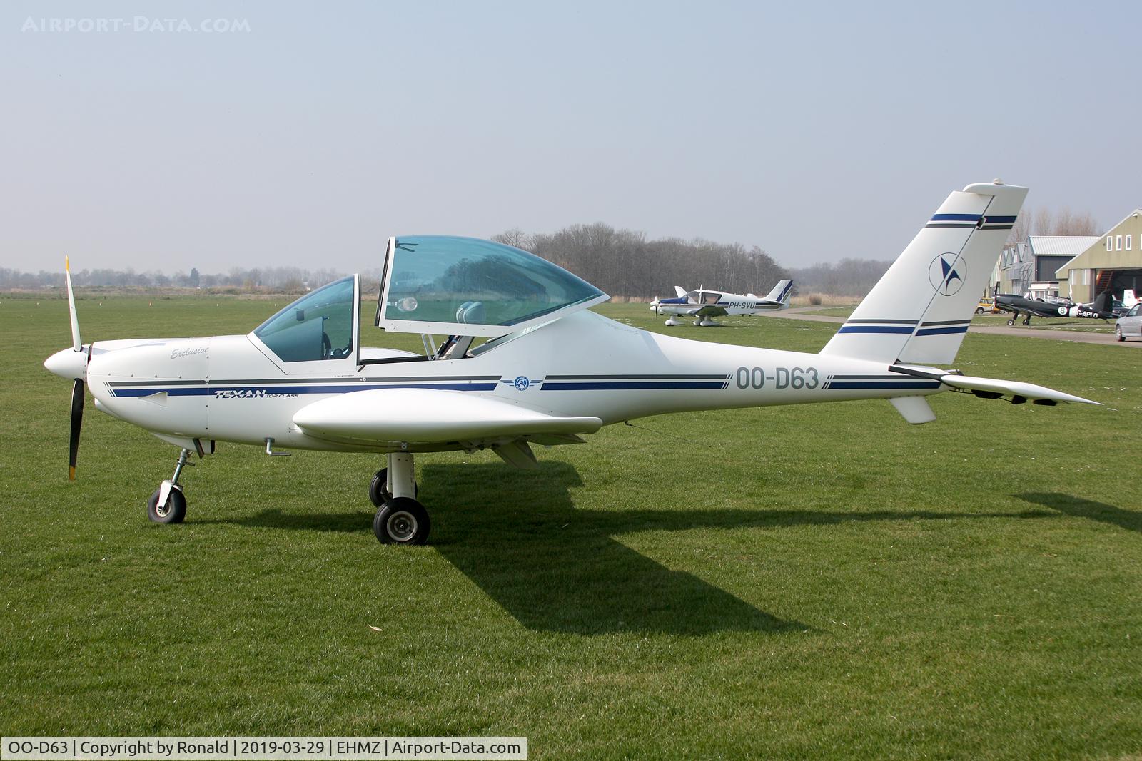 OO-D63, 2002 Fly Synthesis Texan C/N 2002/0012, at ehmz